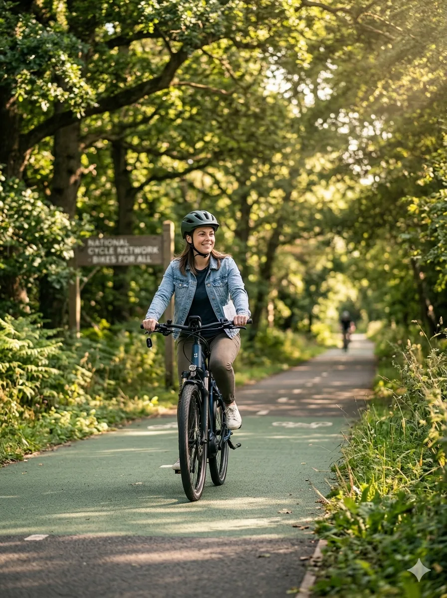 E-Bike Accident Claims — illustrative photo showing a rider and their bike after an incident
