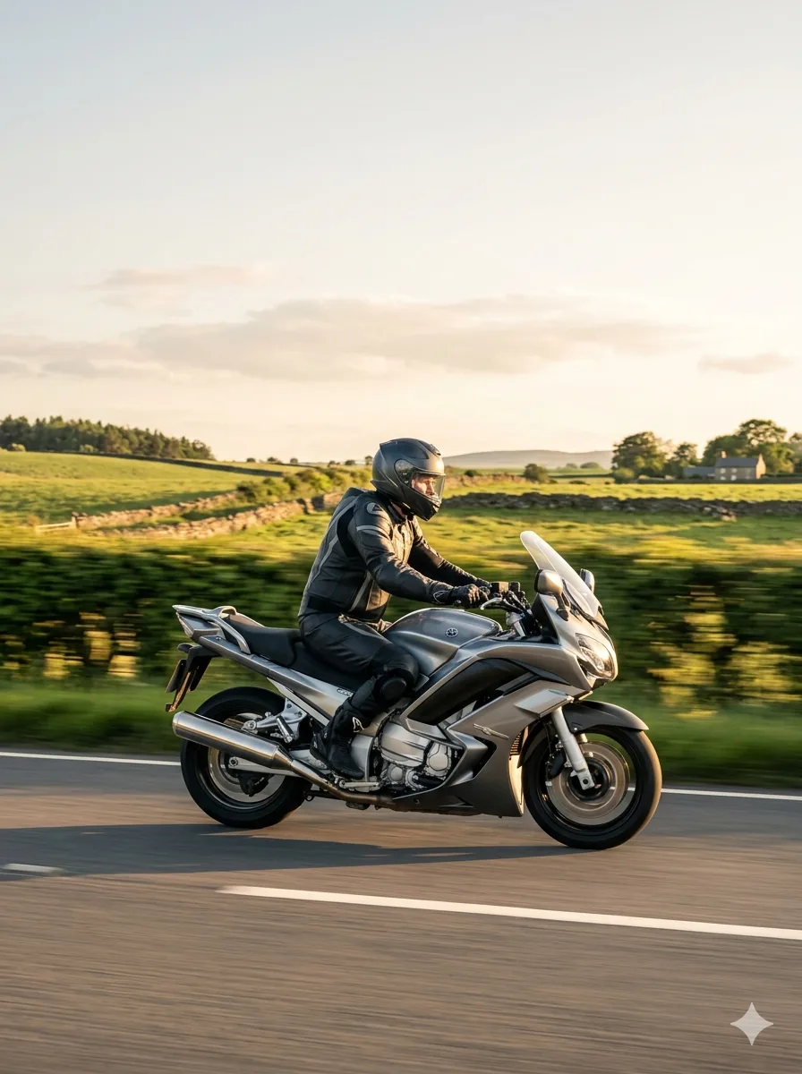 Motorbike Accident Claims — illustrative photo showing a rider and their bike after an incident